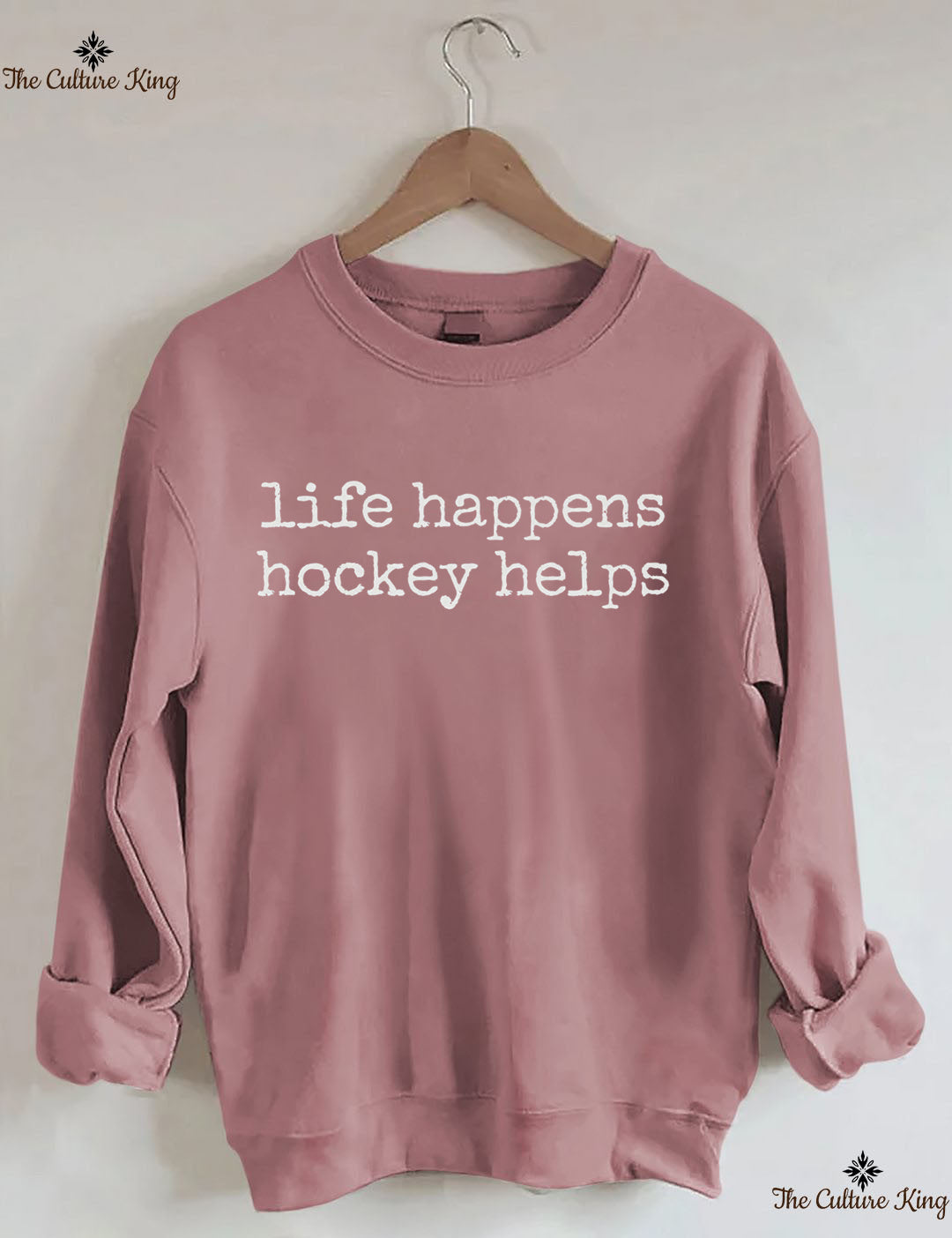Life Happens Hockey Helps Sweatshirt