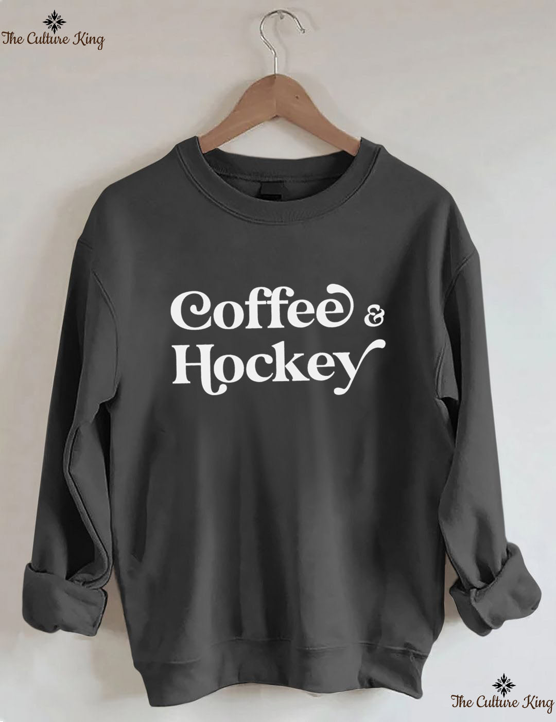 Coffee and Hockey  Sweatshirt