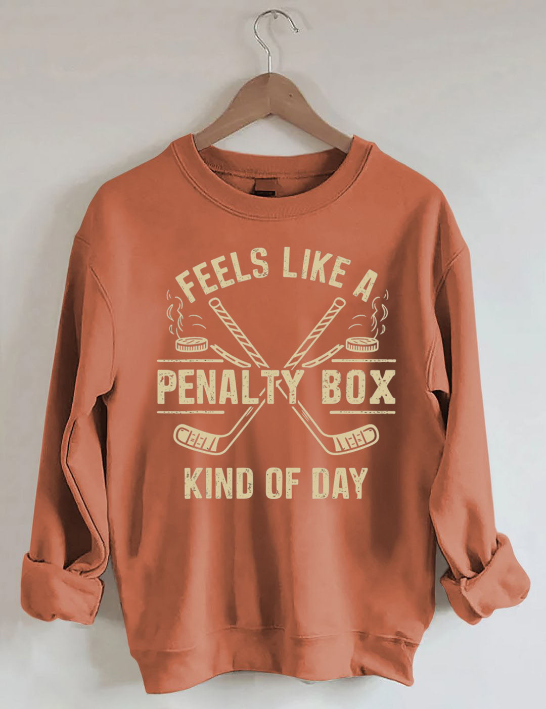 Hockey Penalty Box Sweatshirt.