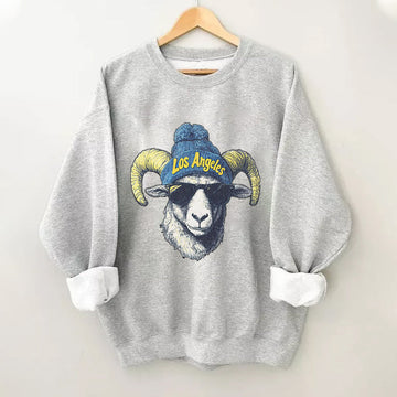 Comfort Colors Los Angeles Football Mascot Sweatshirt