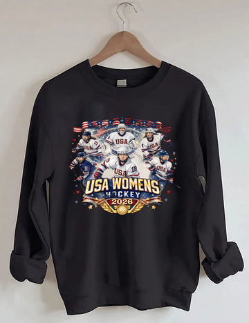 USA Women’s Hockey 2026 Shirt, Winter Games Sweatshirt