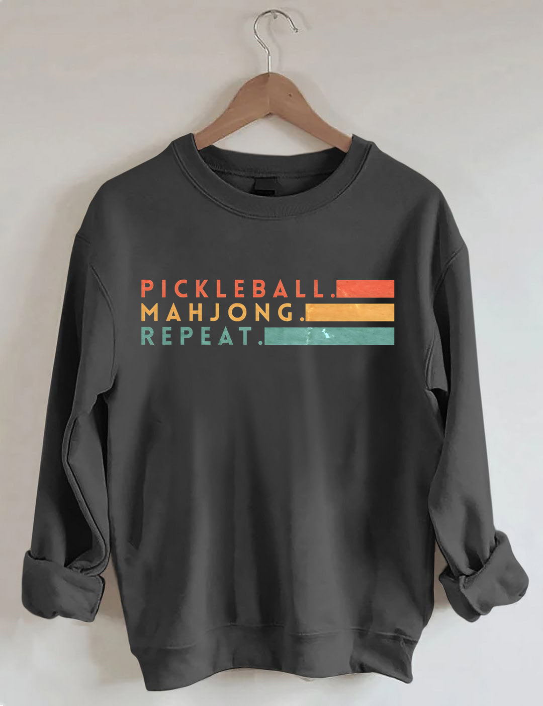Pickleball Mahjong Repeat Sweatshirt