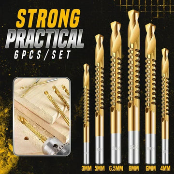🛠️ LIMITED-TIME 49% OFF! ✨ Twist Drill Bit Set – Titanium-Coated. Serrated. Multi-Material 🔩