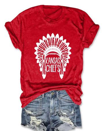 Kansas Chiefs Football T-Shirt