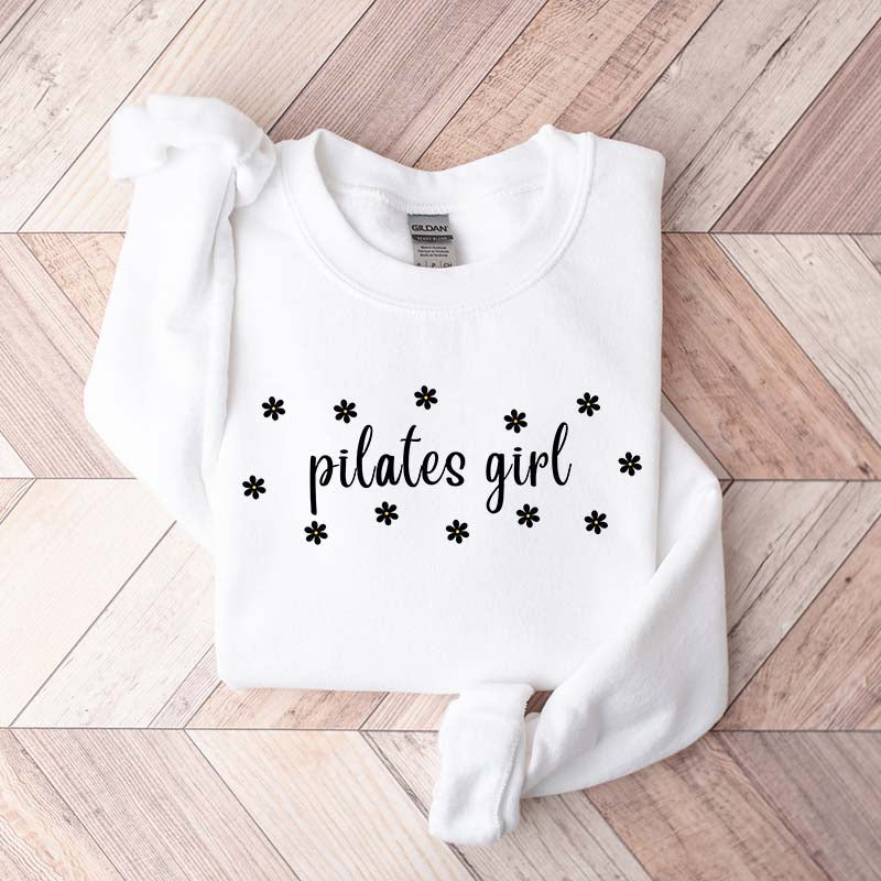 Comfort Colors Pilates Girl Dasiy Sweatshirt