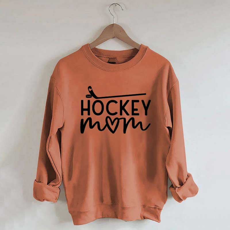 Ice Hockey Vibes Mom Sweatshirt