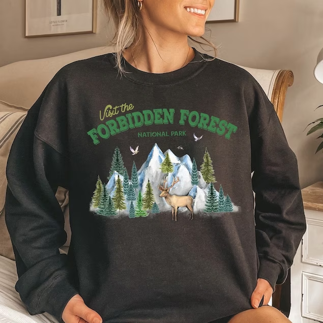 Vintage Forbidden Forest Wizard Sweatshirt