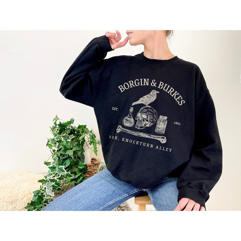 BORGIN And BURKES Knockturn Alley Sweatshirt