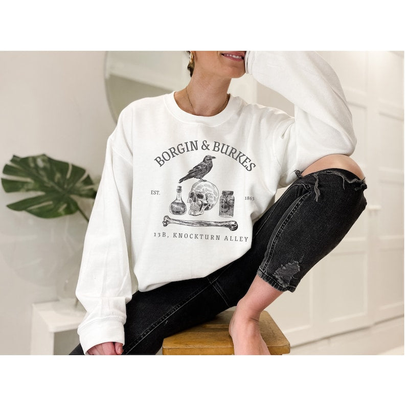 BORGIN And BURKES Knockturn Alley Sweatshirt