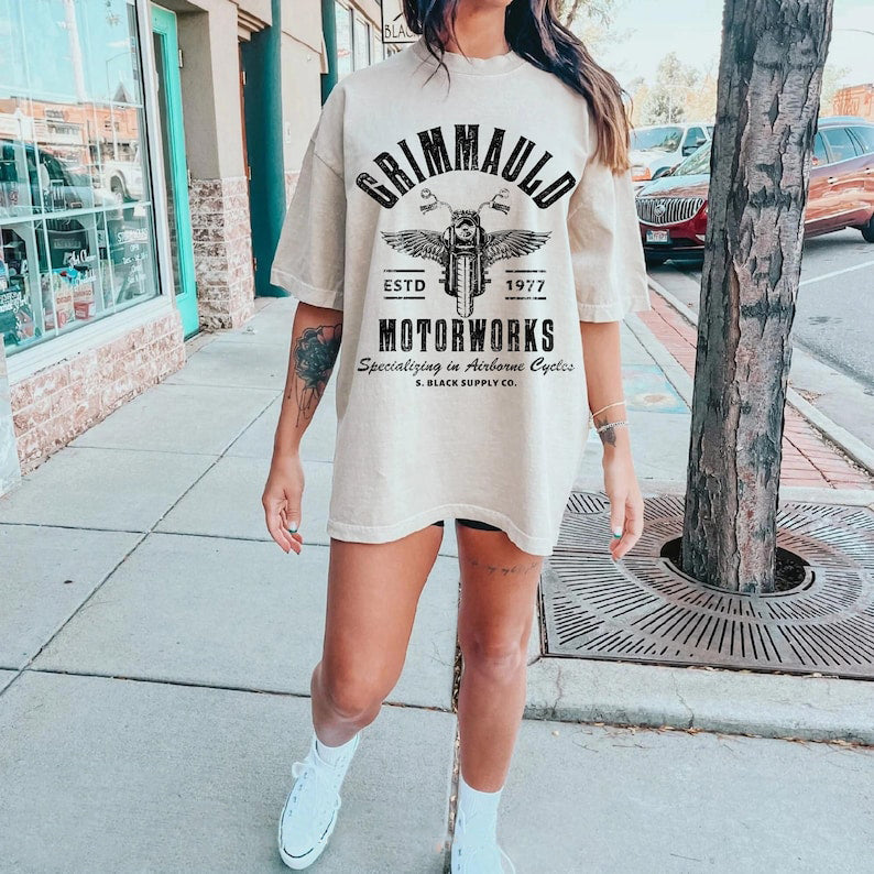 Grimmauld Motor Works Vintage Band Tee