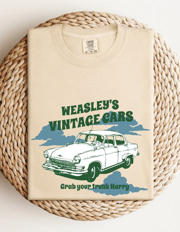 Wizard Flying Car Shirt