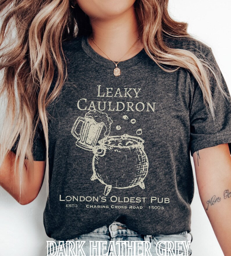 Leaky Cauldron Wizard HP Shirt