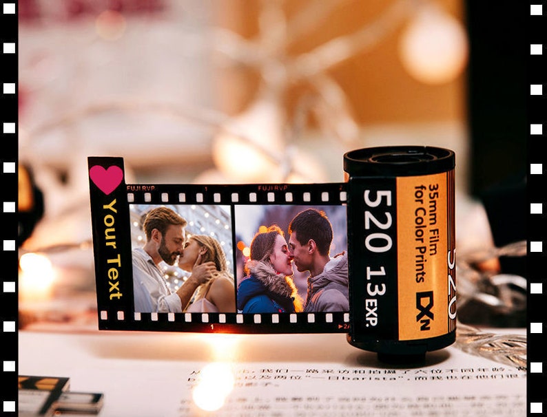 Custom Drive Safe Film Roll Keychain For Your Love